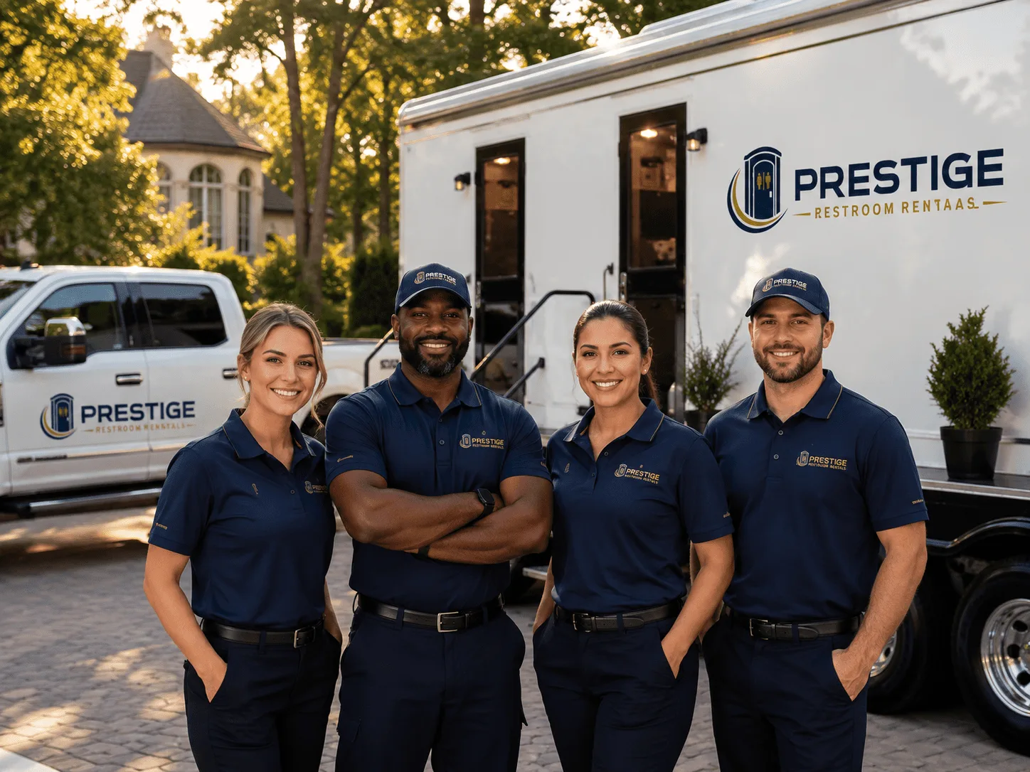 Trusted Luxury Portable Restrooms company in Summerfield, IL